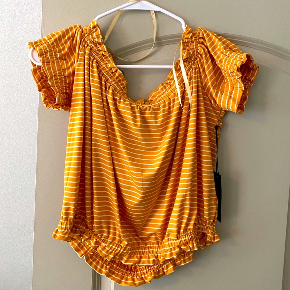 Off the shoulder top